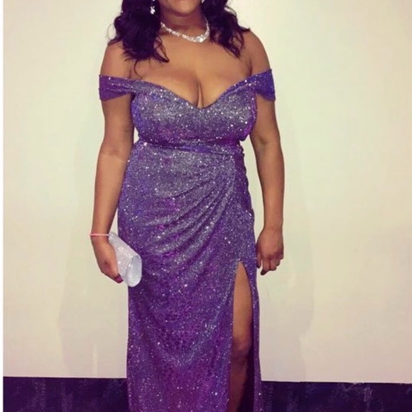 Cinderella Dresses & Skirts - Cinderella Sparkling Purple Dress